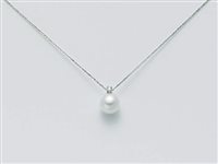 Collana Miluna Donna Perle Punto Luce in Oro bianco Perla PCL3933 - PCL3933